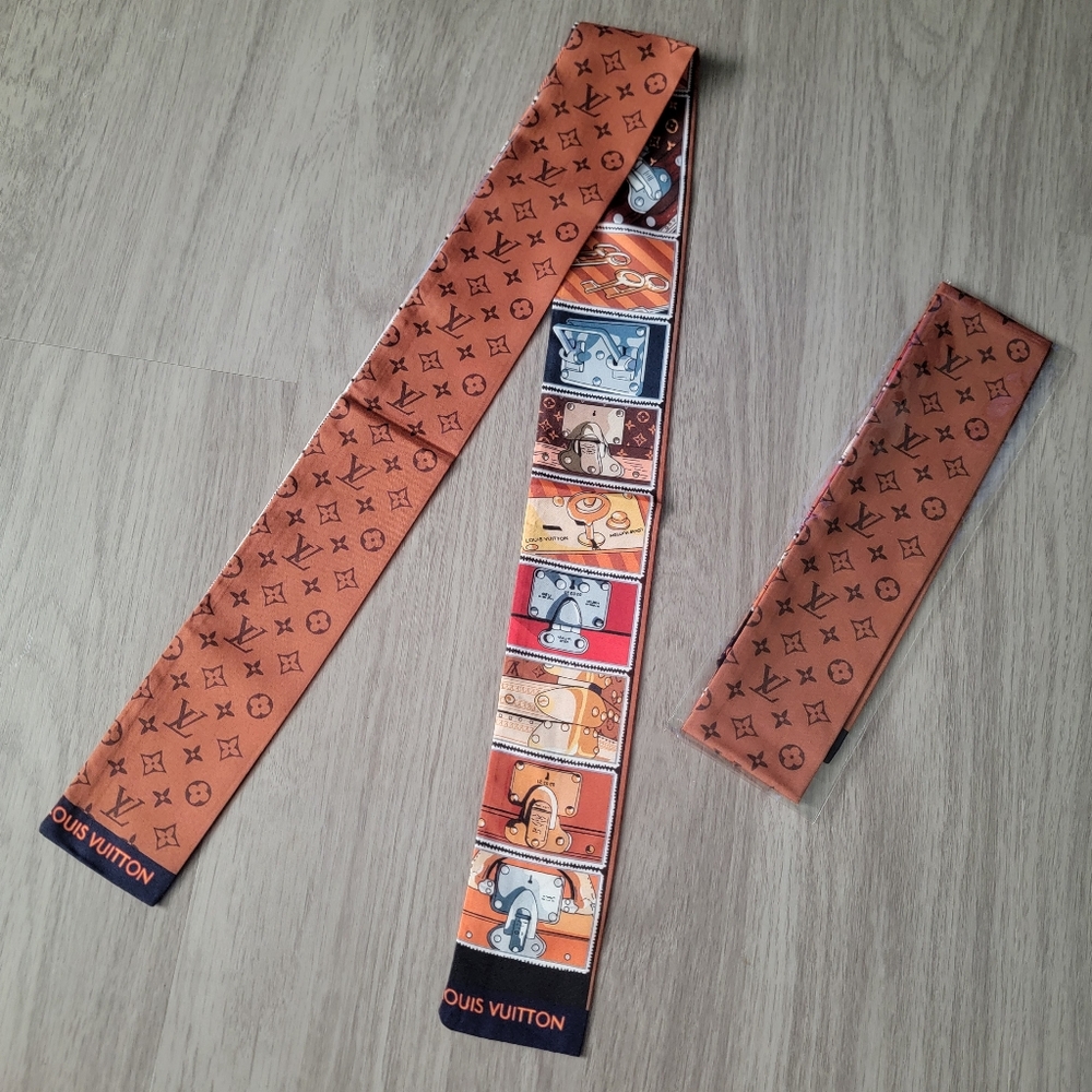 🔴Final Price!! 2pcs Bag Twilly, Hair Tie, Scarf,  Twilly Scarf Accessory